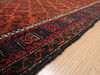 Baluch Orange Hand Knotted 37 X 62  Area Rug 100-110132 Thumb 8