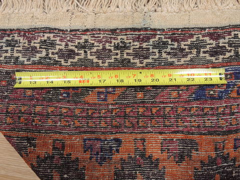 Baluch Orange Hand Knotted 33 X 66 Area Rug 100-110136 Image 10