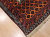 Baluch Orange Hand Knotted 33 X 66  Area Rug 100-110136 Thumb 4
