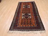 Baluch Orange Runner Hand Knotted 33 X 67  Area Rug 100-110137 Thumb 1