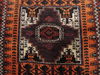 Baluch Orange Runner Hand Knotted 33 X 67  Area Rug 100-110137 Thumb 6
