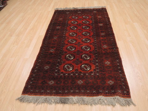 Baluch Brown Hand Knotted 35 X 62 Area Rug 100-110139 Image 1