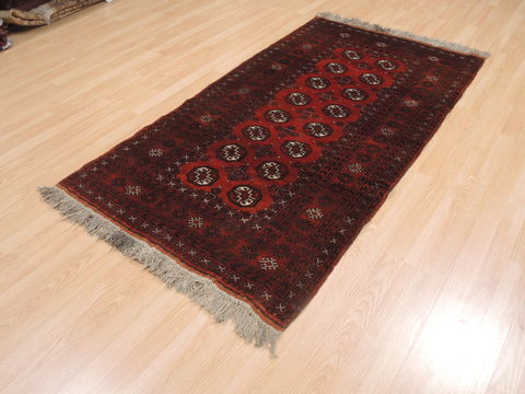 Baluch Brown Hand Knotted 35 X 62 Area Rug 100-110139 Image 2