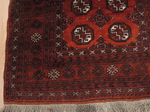 Baluch Brown Hand Knotted 35 X 62 Area Rug 100-110139 Image 4