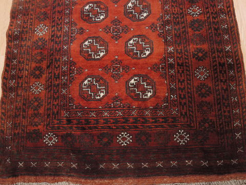 Baluch Brown Hand Knotted 35 X 62 Area Rug 100-110139 Image 5