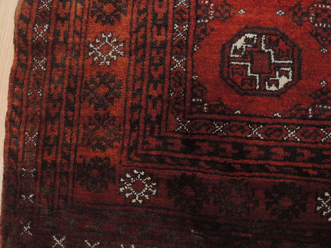 Baluch Brown Hand Knotted 35 X 62 Area Rug 100-110139 Image 6