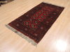 Baluch Brown Hand Knotted 35 X 62  Area Rug 100-110139 Thumb 2