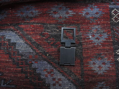 Baluch Red Hand Knotted 41 X 66 Area Rug 100-110141 Image 10
