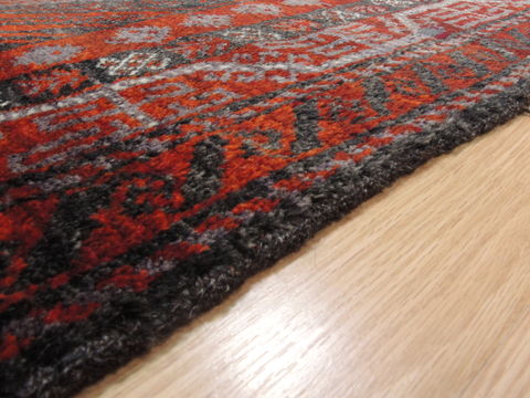Baluch Red Hand Knotted 41 X 66 Area Rug 100-110141 Image 7