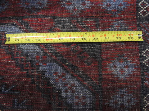 Baluch Red Hand Knotted 41 X 66 Area Rug 100-110141 Image 9