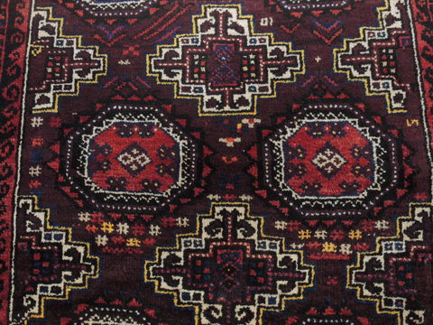 Baluch Brown Hand Knotted 31 X 511 Area Rug 100-110142 Image 5