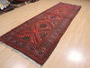 Baluch Red Runner Hand Knotted 41 X 124  Area Rug 100-110143 Thumb 2