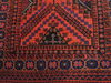 Baluch Red Runner Hand Knotted 41 X 124  Area Rug 100-110143 Thumb 5