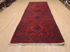 Baluch Red Runner Hand Knotted 43 X 129  Area Rug 100-110144 Thumb 1