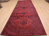 Baluch Red Runner Hand Knotted 43 X 129 Area Rug 100-110144 Thumb 4