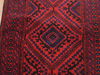 Baluch Red Runner Hand Knotted 43 X 129 Area Rug 100-110144 Thumb 7