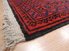 Baluch Red Runner Hand Knotted 43 X 129  Area Rug 100-110144 Thumb 8