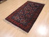 Baluch Blue Hand Knotted 35 X 511  Area Rug 100-110145 Thumb 2