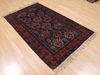 Baluch Blue Hand Knotted 35 X 511  Area Rug 100-110145 Thumb 3