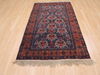Baluch Blue Hand Knotted 35 X 511  Area Rug 100-110145 Thumb 4