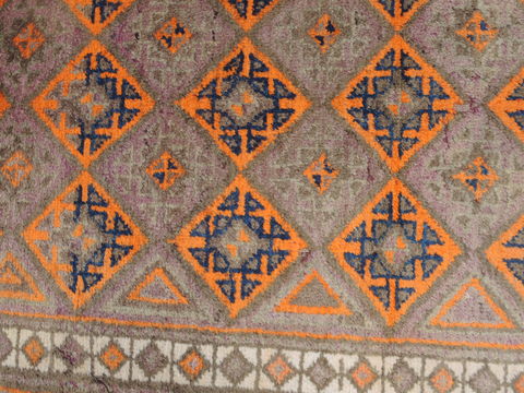 Baluch Blue Hand Knotted 32 X 47 Area Rug 100-110146 Image 5