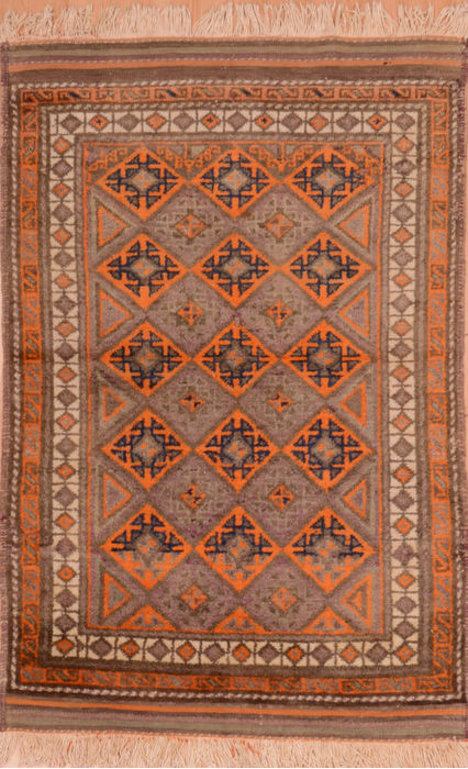 Baluch Blue Hand Knotted 32 X 47 Area Rug 100-110146 Image 0