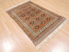 Baluch Blue Hand Knotted 32 X 47 Area Rug 100-110146 Thumb 3