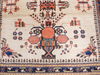 Afshar Beige Square Hand Knotted 39 X 43 Area Rug 100-110149 Thumb 5