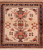 Baluch Beige Square Hand Knotted 39 X 43  Area Rug 100-110149 Thumb 0