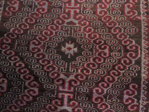 Baluch Brown Hand Knotted 33 X 60 Area Rug 100-110155 Image 7