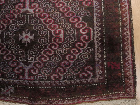 Baluch Brown Hand Knotted 33 X 60 Area Rug 100-110155 Image 8