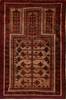 Baluch Beige Hand Knotted 37 X 57  Area Rug 100-110156 Thumb 0