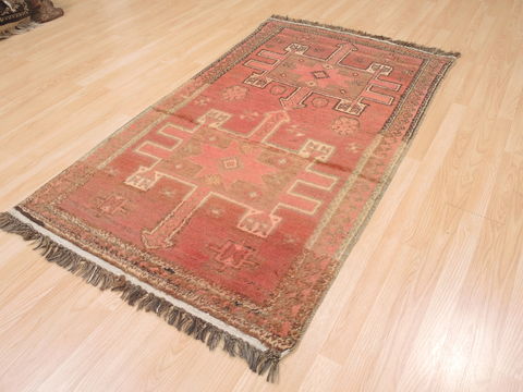Baluch Orange Hand Knotted 36 X 61 Area Rug 100-110158 Image 6
