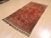 Baluch Orange Hand Knotted 36 X 61  Area Rug 100-110158 Thumb 2