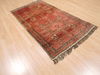 Baluch Orange Hand Knotted 36 X 61  Area Rug 100-110158 Thumb 3