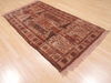 Baluch Beige Hand Knotted 37 X 68  Area Rug 100-110160 Thumb 3