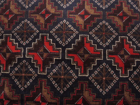 Baluch Blue Hand Knotted 310 X 610 Area Rug 100-110162 Image 1