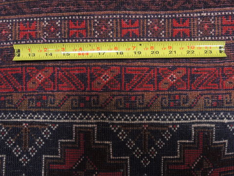 Baluch Blue Hand Knotted 310 X 610 Area Rug 100-110162 Image 4