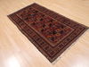 Baluch Red Hand Knotted 33 X 60  Area Rug 100-110166 Thumb 1