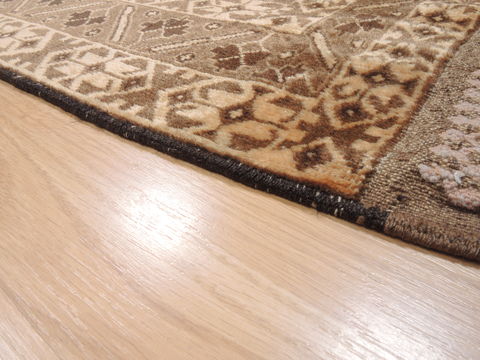 Baluch Beige Hand Knotted 35 X 58 Area Rug 100-110168 Image 8