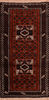 Baluch Red Hand Knotted 38 X 60 Area Rug 100-110169 Thumb 0