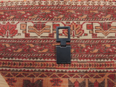 Baluch Beige Hand Knotted 32 X 60 Area Rug 100-110170 Image 4