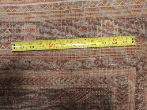 Baluch Brown Hand Knotted 40 X 76 Area Rug 100-110172 Image 10