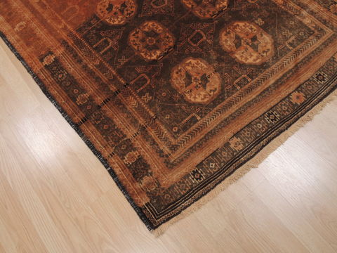 Baluch Brown Hand Knotted 40 X 76 Area Rug 100-110172 Image 4