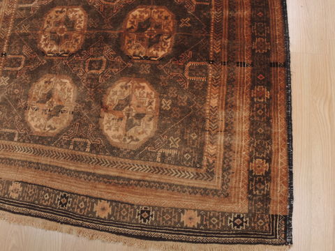 Baluch Brown Hand Knotted 40 X 76 Area Rug 100-110172 Image 5