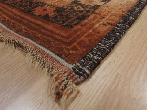 Baluch Brown Hand Knotted 40 X 76 Area Rug 100-110172 Image 8