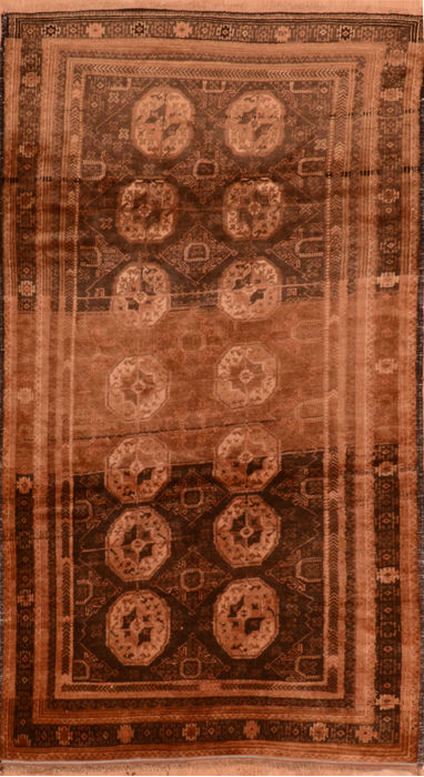 Baluch Brown Hand Knotted 40 X 76 Area Rug 100-110172 Image 0