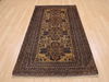 Baluch Brown Hand Knotted 36 X 63 Area Rug 100-110173 Thumb 1