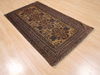 Baluch Brown Hand Knotted 36 X 63 Area Rug 100-110173 Thumb 3