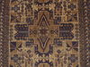 Baluch Brown Hand Knotted 36 X 63 Area Rug 100-110173 Thumb 6